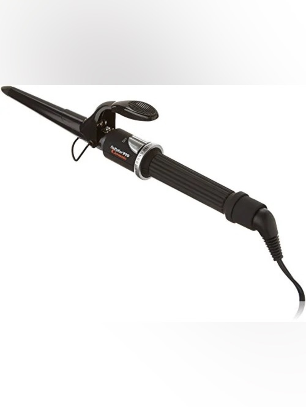 BaBylissPRO Ceramic Pointy Barrel Curling Iron 1" Barrel